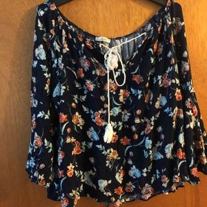 Floral Off Shoulder Top